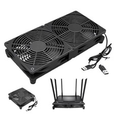 YIYUEQIANLI Router Cooling Fan 120mm/240mm USB 5V Silent PC TV Box Cooler picture