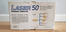 VINTAGE 1984 VTech LASER 50 PERSONAL COMPUTER WITH MANUAL IN ORIGINAL BOX picture