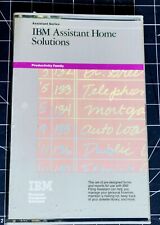 IBM Assistant Home Solutions for the IBM PC, XT and PCjr - Productivity (1984) picture