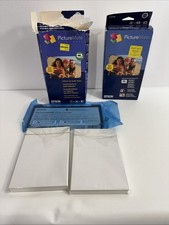 2 Pck Epson PictureMate Print Pack Cartridge 100 Photo Paper T5570 EXP 2008/2012 picture