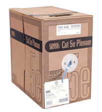 Carol Cable 100–408 Cat 5e 350 Mhz Cmp Plenum Utp Blue 1000 ft picture