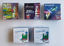 Vintage Floppy Disk Lot – Imation, RadioShack & Fujifilm ZIP 100MB Sealed Packs picture