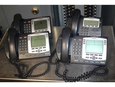 Lot of 4 Nortel NTDU92 NTDU91 IP Phones - as-is picture