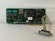 Apple II Super Serial Card II 670-8020-B 341-0065-B DB25 Cable Vintage 1981 picture