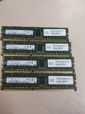 Lot of 4 Samsung 8GB 2Rx4 PC3L-12800R DDR3L-1600MHz Server RAM M393B1K70QB0-YK0 picture