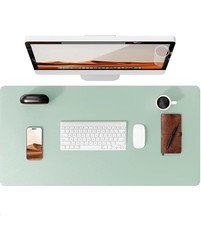 Large PU Leather Dual Sided Desk Pad Non-Slip Mouse Pad Desk Mat Writing Mat picture