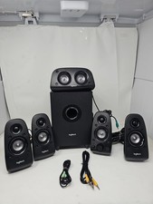 Logitech Z-506 5.1 Surround Sound Speaker System 6pc Set in Original Box picture