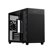 ASUS Prime AP201 Black MicroATX Tempered Glass Computer Case picture