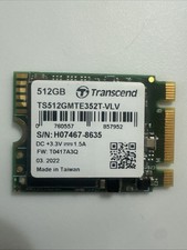 Used Transcend 370T SSD 512GB Internal SSD Drive TS512GMTE370T  For Steam deck . picture