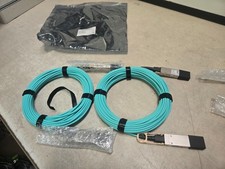 Pack of 2 Finisar FCBR425QE2C14-MS 100G AOC 14M Cables NOB  picture