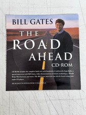 SEALED Vtg 1995 Bill Gates The Road Ahead CD-ROM Microsoft Windows Rare NOS picture