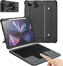 Keyboard Case for iPad Pro 11 iPad Air 4th 5th Gen Nillkin Trackpad Cover Black picture