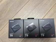 Samsung T9 4TB Portable SSD USB 3.2 Gen 2x2 2000MB/s MU-PG4T0B/AM NEW picture
