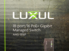 Luxul AMS-1816P AV Series 18-Port 16 PoE+ Gigabit L2/3 Managed SFP picture