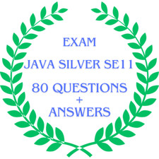 Oracle Certified Java Programmer, Silver SE11, 80 Q&A, October Updated picture