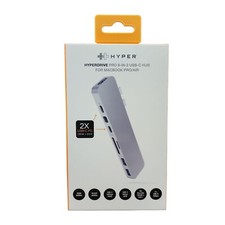 Adapter for MacBook Pro Air HyperDrive PRO 8-in-2 USB-C Hub HDMI 100W PD USB A picture
