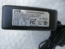 GENUINE DVE AC 12V Adapter Power Supply-  DSA- 12G-12 FUS 120120 picture