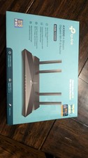 TP-Link AX3000 4-Stream Gigabit Wi-Fi 6 Router Black.  Opened But Not Used picture