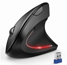 PRE-HOLIDAY SALE TECKNET Ergonomic Wireless Vertical Mouse Bluetooth 4800 DPI picture