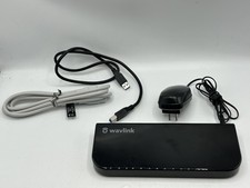 Wavlink USB 3.0 Universal Dual Display Docking Station WL-UG39DK1 W/ AC + HDMI picture