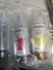 Epson T522 Black/Cyan/Magenta/Yellow Refill Ink Bottle Kit picture