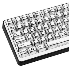 PBT White Custom Keycaps Japanese Manga Theme Keyboard Keycap Replacement Set picture
