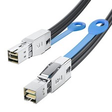 SAS Cable SFF-8644 to SFF-8644, 12Gbps External HD SAS Cable 30AWG 1-2 Meters picture