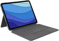 Logitech Combo Touch iPad Pro 11-inch 1st -4th Gen Keyboard Case Trackpad - AZ picture
