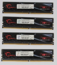 G.Skill Fortis 64GB (4x16GB) F4-2400C16Q-64GFT PC4-19200 DDR4-2400 RAM (#32860) picture