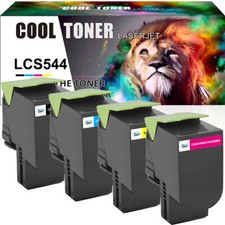 HiYield Toner Cartridge Compatible For Lexmark C544n C546 X544dw X546 X548de Lot picture