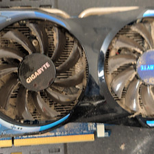 GIGABYTE NVIDIA GeForce PCIe x16 Graphics Card HDMI DVI-D Dual Fan picture