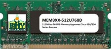 MEM8XX-512U768D 512MB to 768MB Memory Approved Cisco 880/890 Series Routers picture