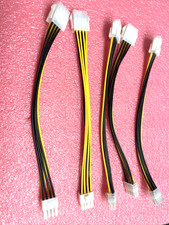 NEW OPEN BOX 5X Supermicro 8-pin to 8-pin Power Extension Cables picture