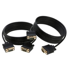 2-Pack- 10FT SVGA M/M 15 Pin Cable HD Display TV Video Projector PC Monitor Cord picture