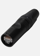 Neutrik NE8MX6-B ETHERCON CAT 6a Connector - Black Waterproof RJ45 connector picture