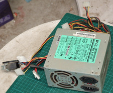 DVE DSP-1454P 200W AT power supply unit PSU for vintage computer picture