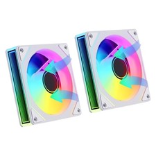 Hydraulic Bearing 120mm PWM ARGB Case Fan Pair for PC Cooling Builds picture