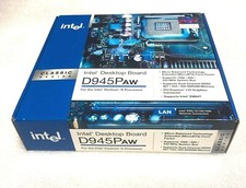 INTEL DESKTOP BOARD D945GCZ / D945PAW BOXD945PAWLK NEW W/ ACCESSORIES  picture