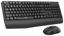 Bluetooth Wireless Keyboard & Mouse Combo, COE200 2.4G + PC/Laptop/Mac Full Size picture
