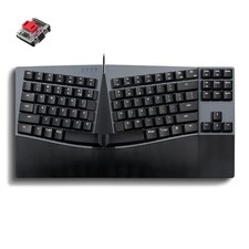 Perixx PERIBOARD-335RD Wired Ergonomic Mechanical Compact Keyboard - Low-Profile picture