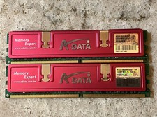 Gently Used Memory Expert A DATA 4GB DDR2 800MHZ AD2U800B2G5 Desktop Ram Kit picture
