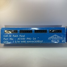 Allen Tel CAT.5E 24 Port Patch Panel (AT55B-PNL-24) - New picture