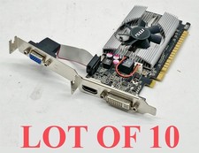 MSI NVIDIA GeForce 210 N210-MD1G/D3 1GB GDDR3 SDRAM PCIe Low Profile Lot 10 picture