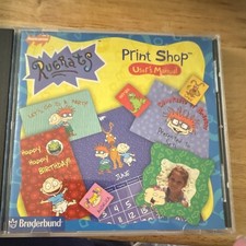 Broderbund Rugrats Print Shop CD-ROM Windows 95/98 PowerPC Arts & Culture picture