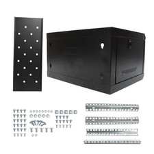 6U Wall Mount IT Data Network Server Rack Cabinet Enclosure 15.5