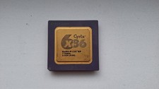 Cyrix 6x86-P133+ GP 110MHz 3.52V (028) 6x86 vintage CPU GOLD picture
