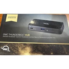 OWC Thunderbolt Hub 5-Port 4 Docking Station 60W PD OWCTB4HUB5P open box picture