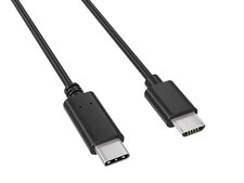 2m USB C to Micro USB Cable 480Mbps Charge Sync 5.1k Ohm CC Black picture