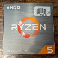 AMD Ryzen 5 5500 6-Core 12-Thread Unlocked Desktop Processor with Wraith Stealth picture