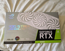 ASUS ROG STRIX NVIDIA GeForce RTX™ 3080 White OC Edition Gaming Graphics Card  picture